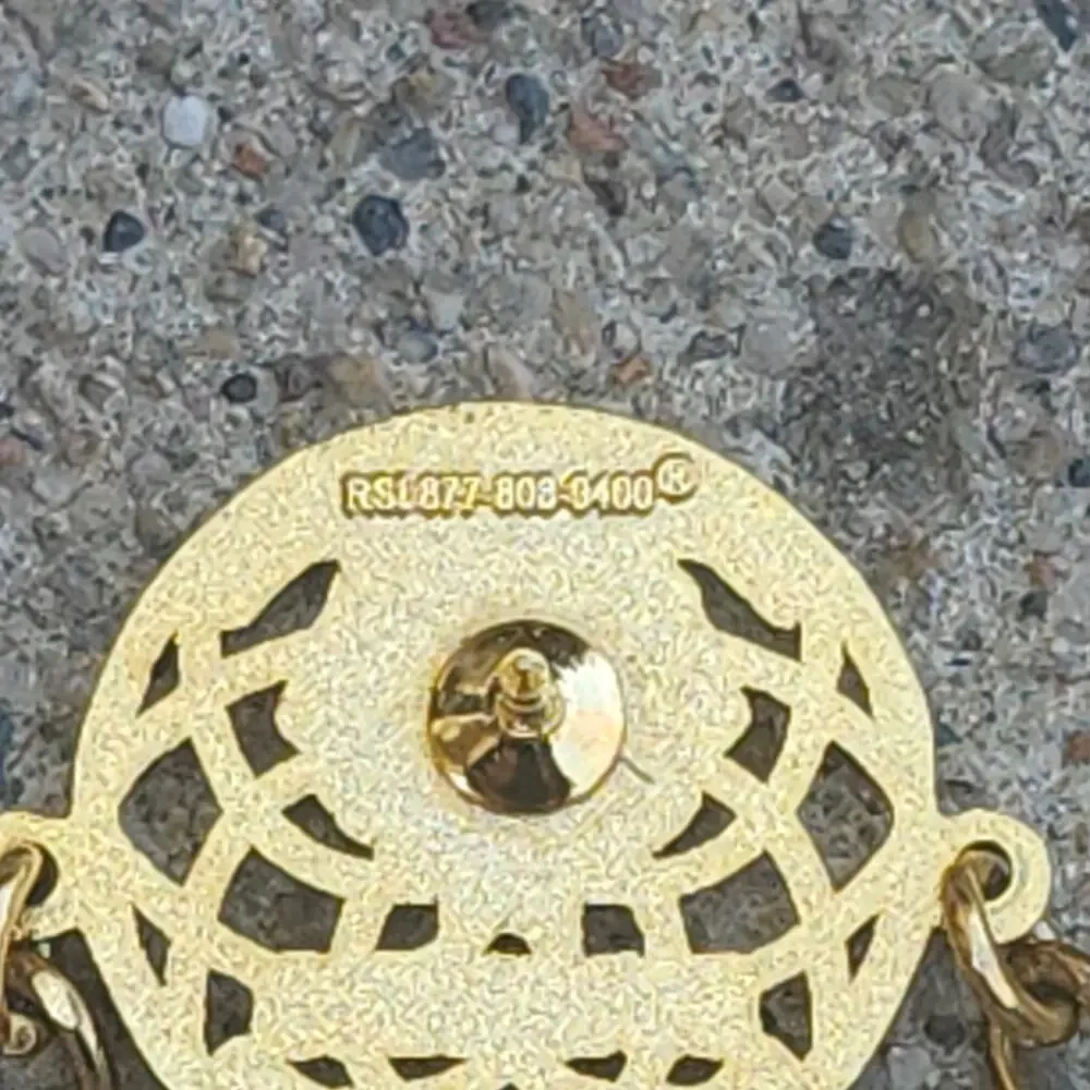Minnesota Lions Club Diabetes Foundation Dreamcatcher Dangle Enamel Lapel Pin